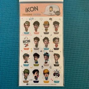 kpop ikon stickers